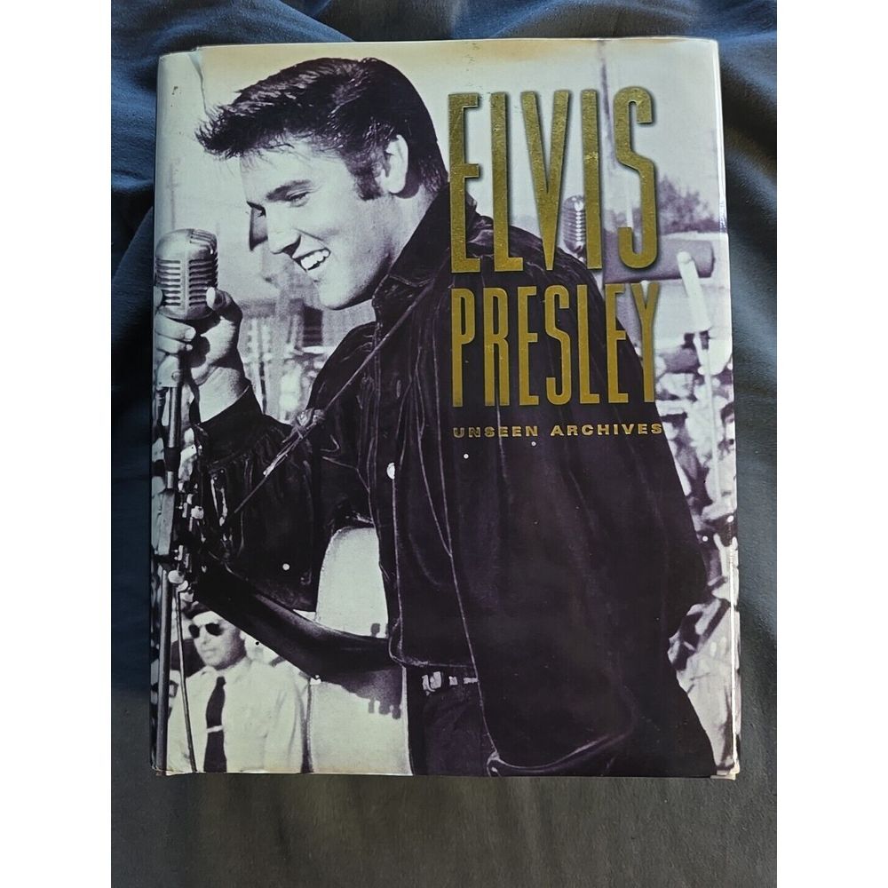 Elvis Presley Unseen Archives small hardcover book Marie Clayton 2003